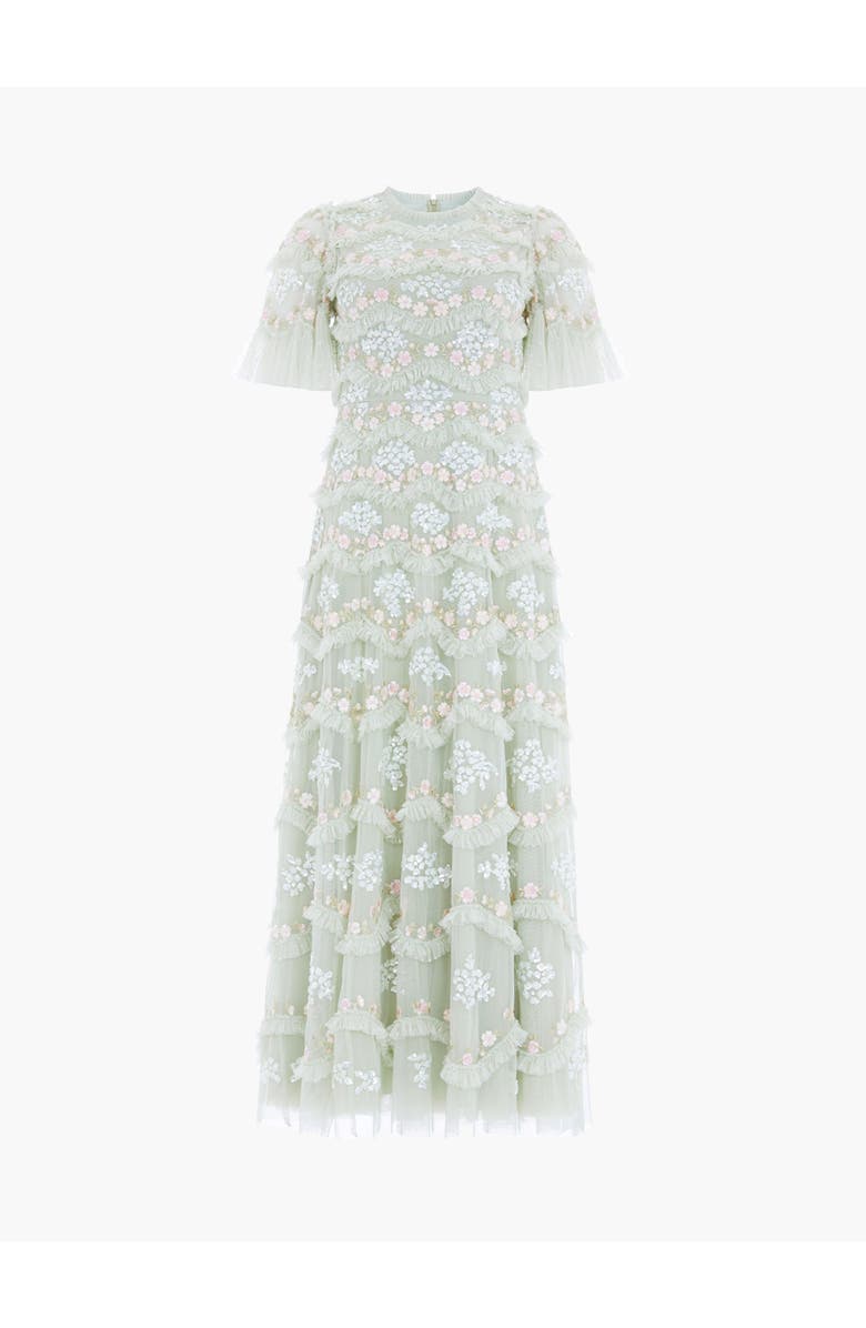 Needle & Thread Daisy Wave Ankle Gown, Alternate, color, Mist