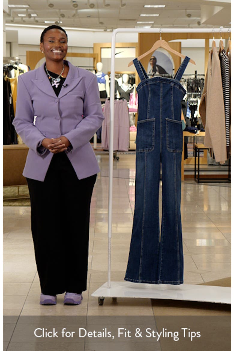 Suns Out Denim Bootcut Jumpsuit video