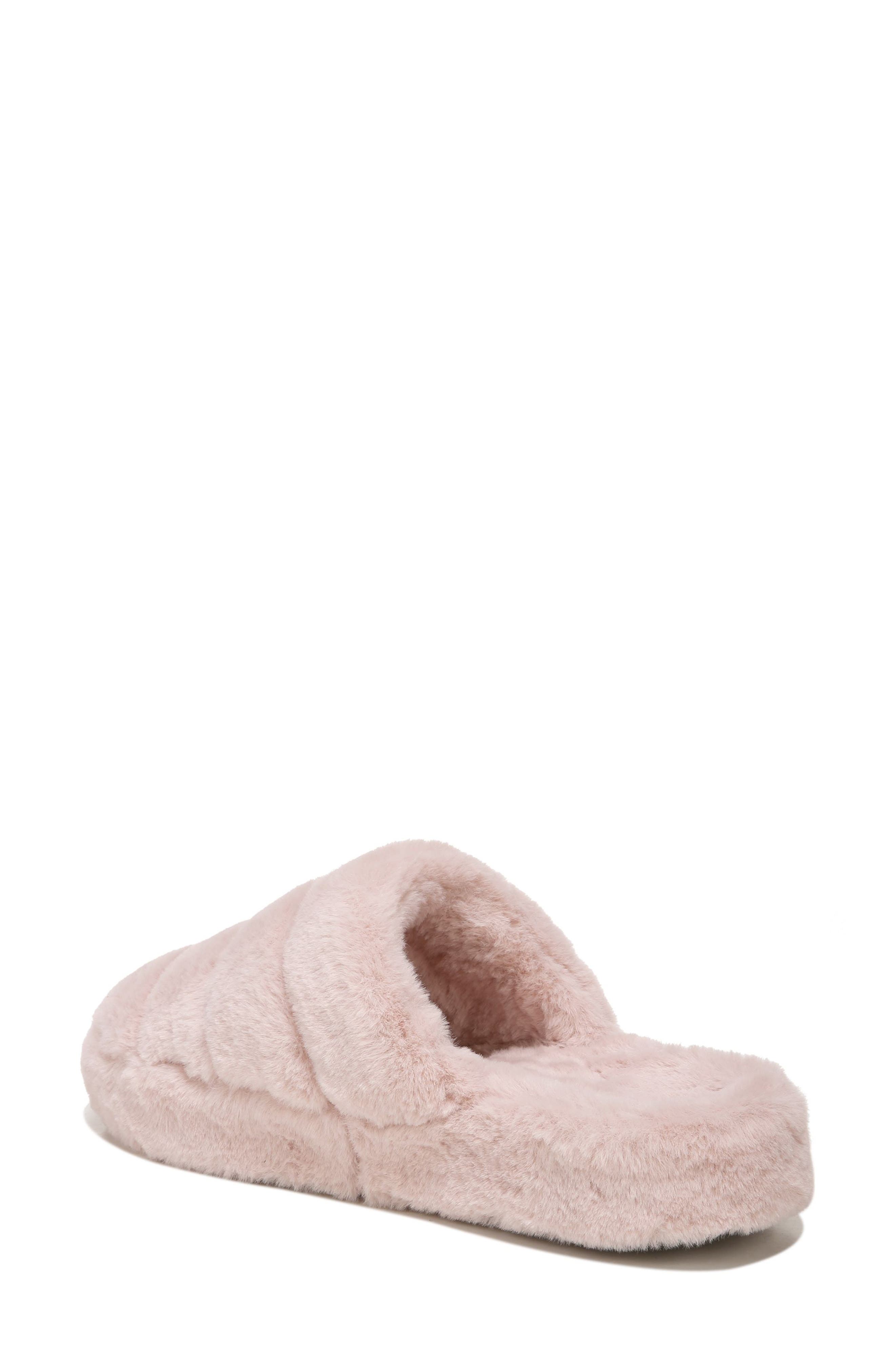 Cosmina Faux Fur Slipper, Alternate, color, BLUSH