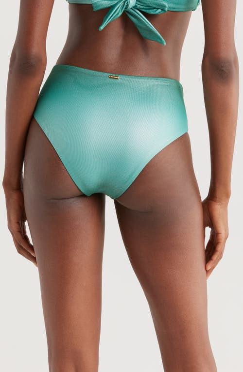 Boamar Dina Twist Front Bikini Bottoms In Green