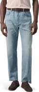 MANGO Cotton & Linen Straight Leg Jeans