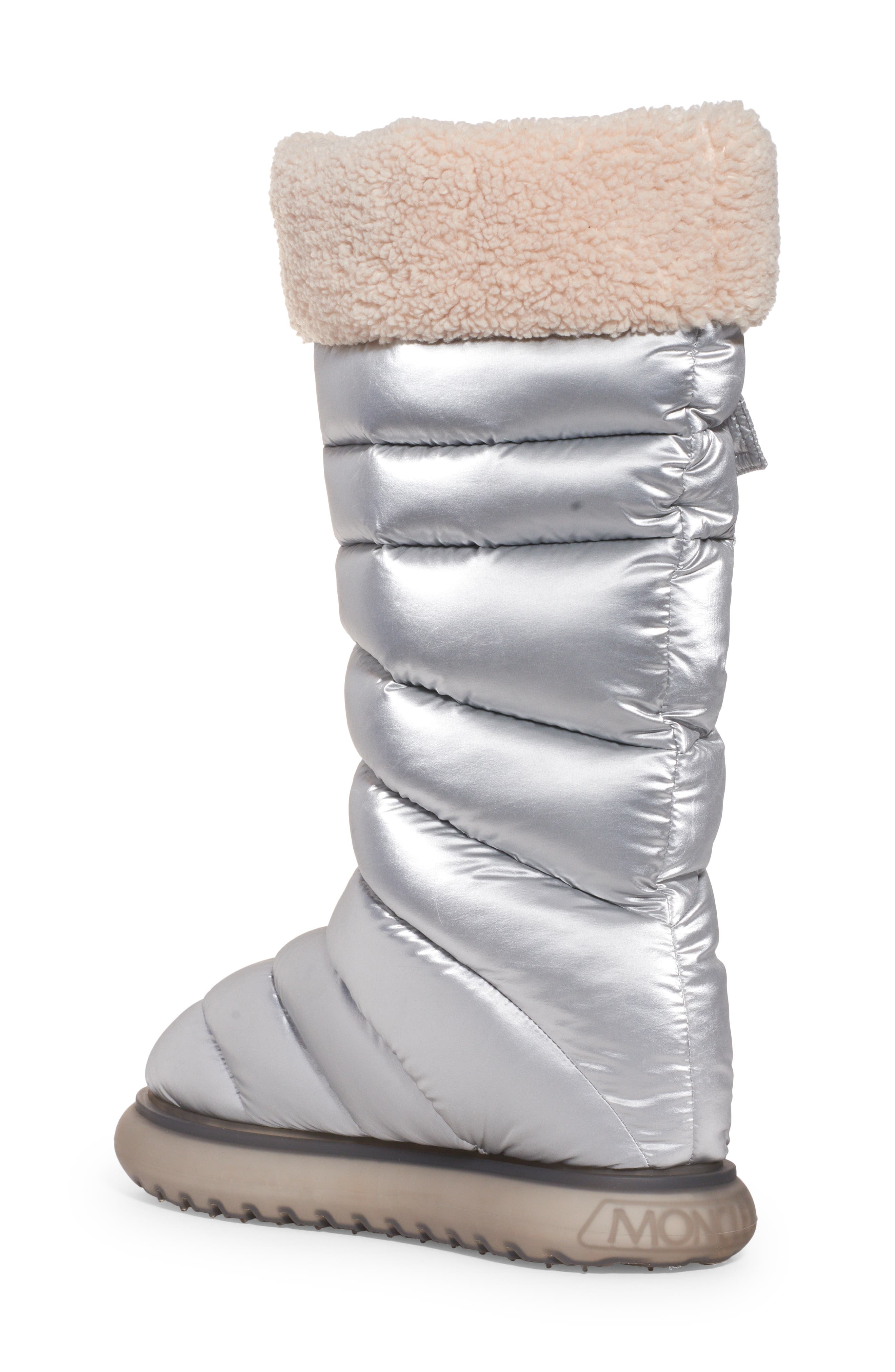 Moncler Gaia Pocket Puffer Snow Boot, Alternate, color, 