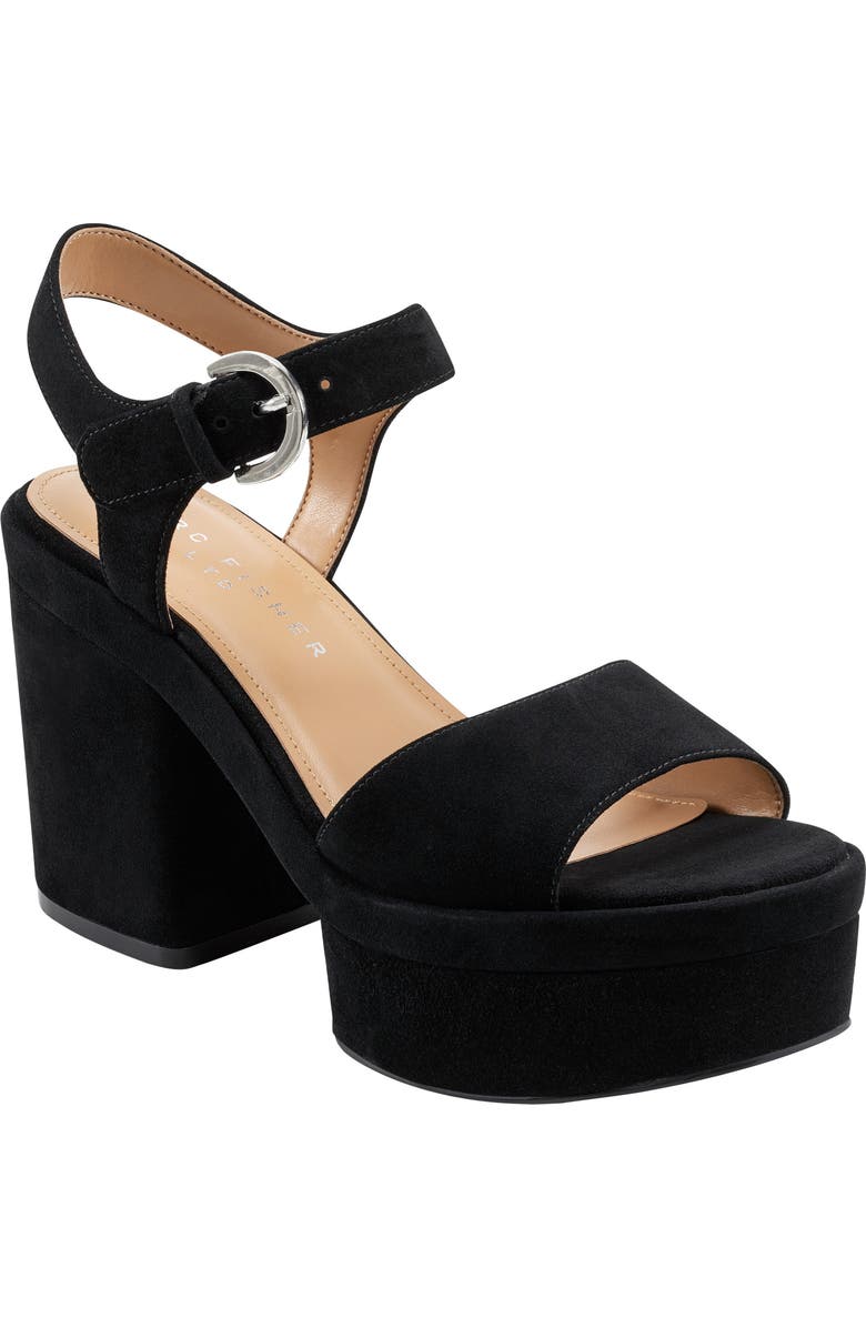 Marc Fisher LTD Normi Ankle Strap Platform Sandal, Main, color,