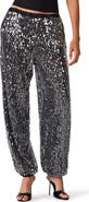 Steve Madden Tiffanee Sequined Jogger Pants