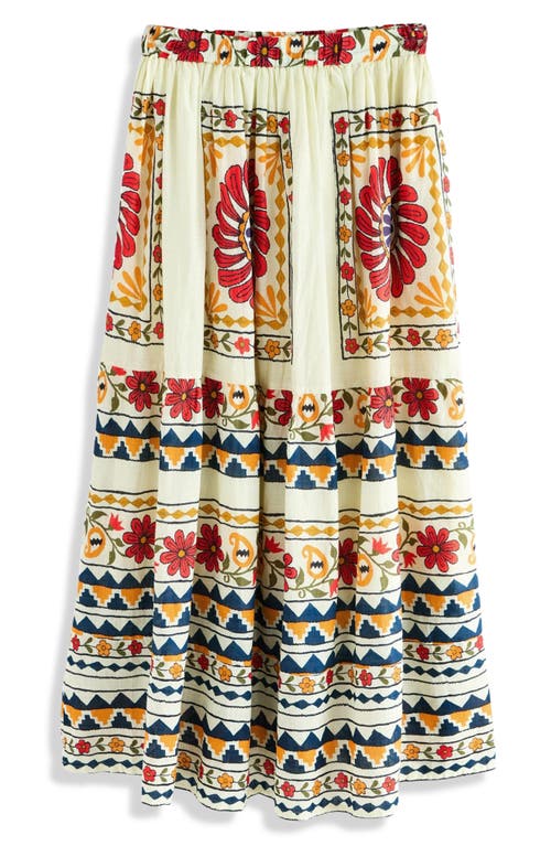 Next Floral Cotton Maxi Skirt