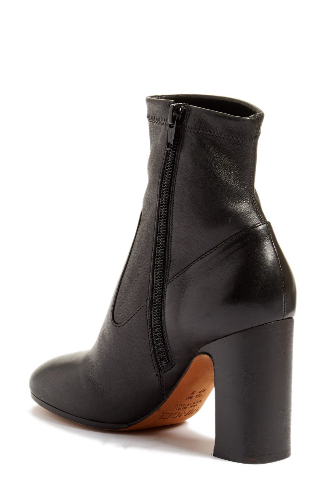 Vince 'Calista' Block Heel Bootie, Alternate, color, 
