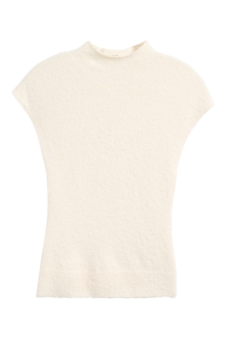 Caia Fluffy Knit Top, Alternate, color, IVORY