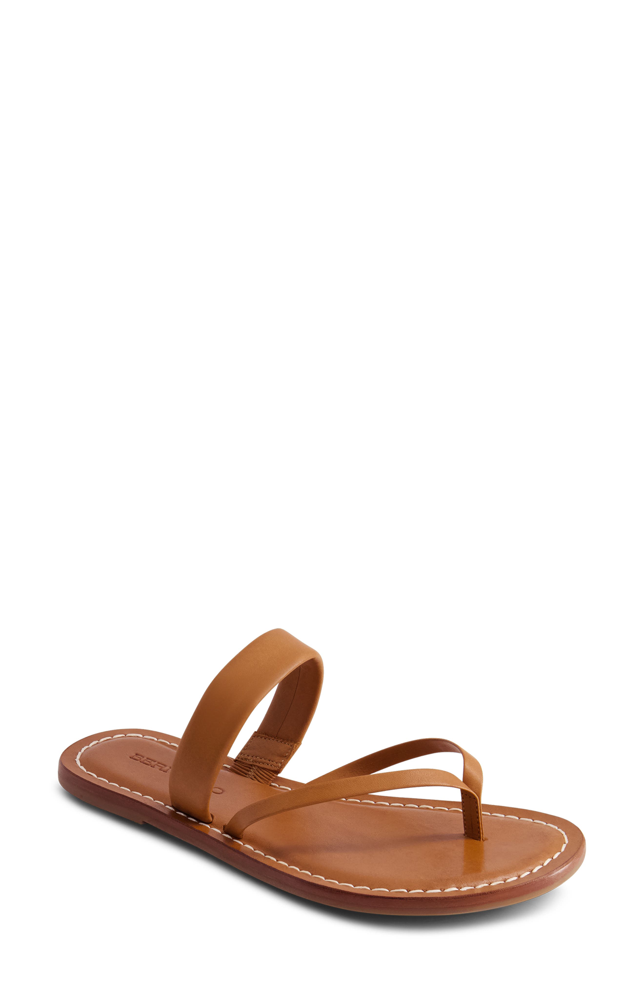 Bernardo Footwear Leia Sandal, Main, color, Luggage Antique Calf