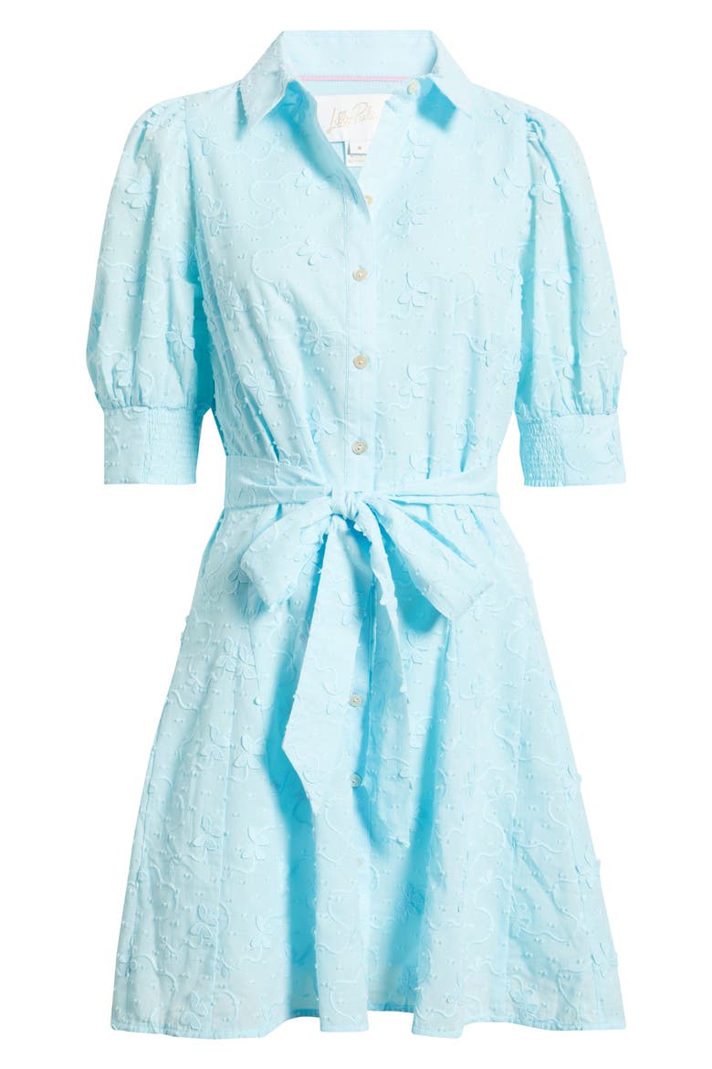 Larkyn Cotton Blend Shirtdress, Alternate, color, DAY DREAM BLUE MONARCH