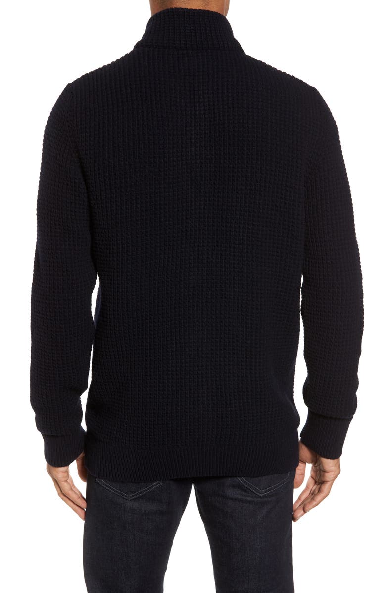 Barbour Helm Wool Cardigan with Bib, Alternate, color, 