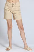 APNY Fray Hem Cutoff Denim Shorts