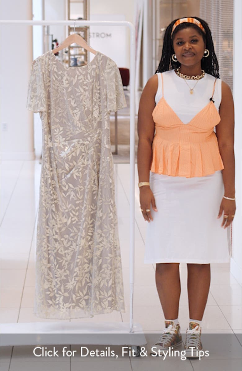 Foil Border Gown, sales video thumbnail