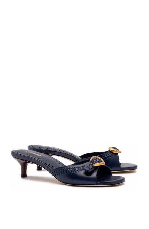 Larroude Larroudé Verona Mule In Navy
