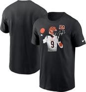 Nike Men's Nike Joe Burrow Black Cincinnati Bengals Player Graphic T-Shirt