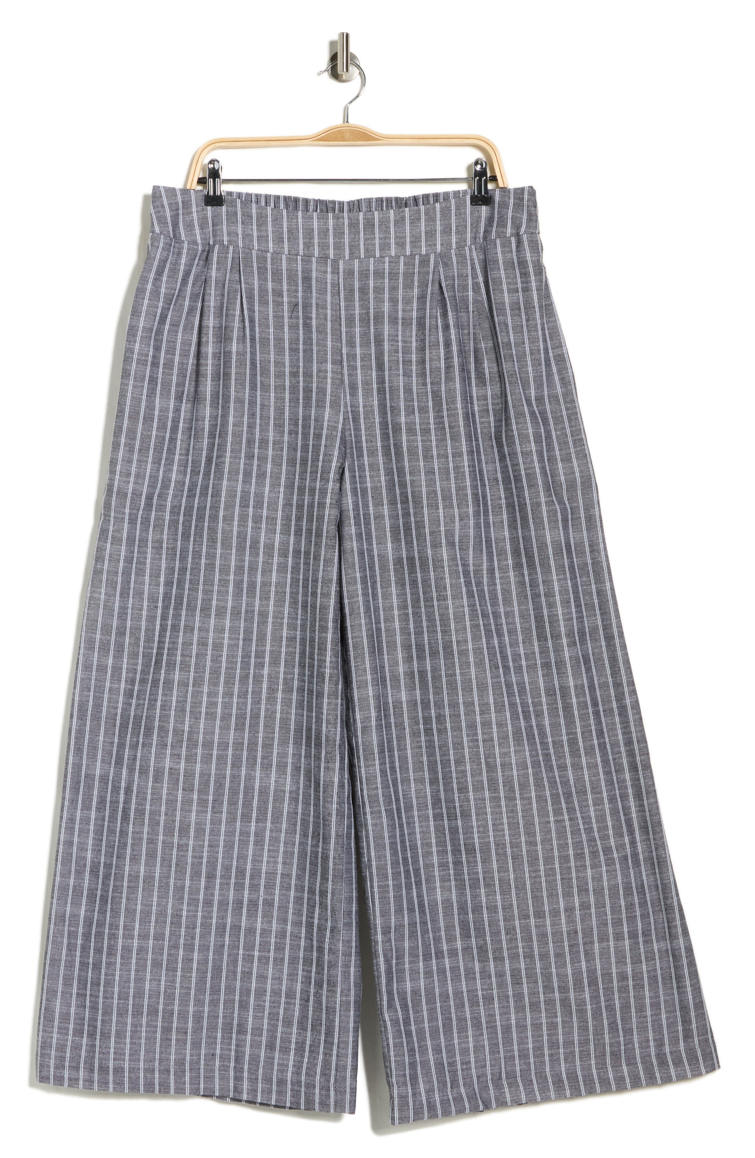 Renee C Tropical Print Wide Leg Pants