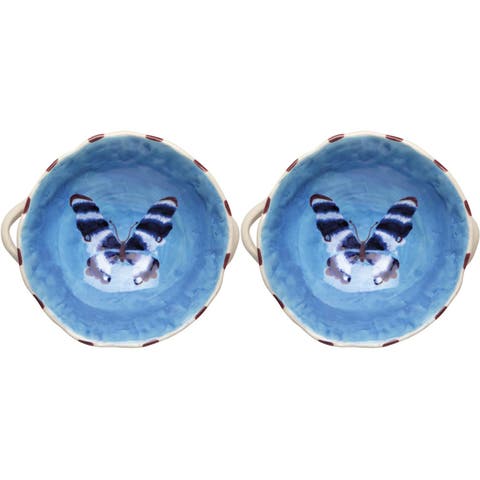 Aurora Footed Bowl - Set of 2