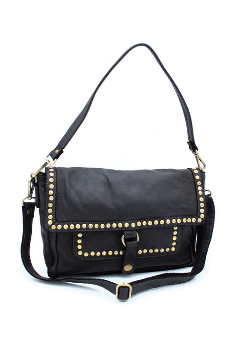 Emily Studded Shoulder Bag