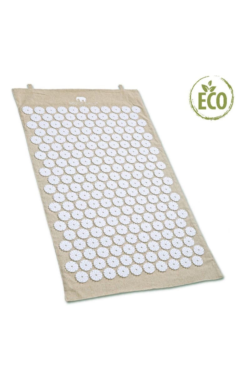 BED OF NAILS Bon ECO Travel Mat Original Acupressure Design with 6000 Precision Nails, Alternate, color, NO COLOR