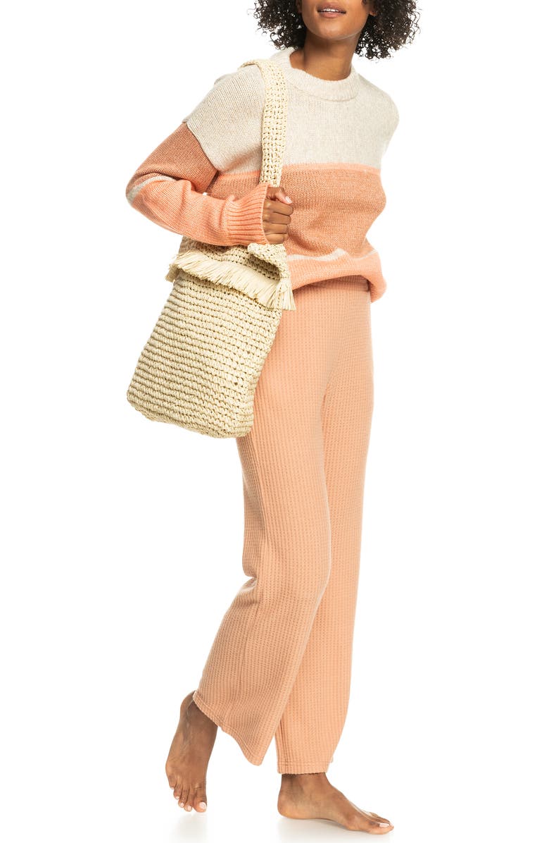 Roxy Jungle Jack Straw Tote, Alternate, color,