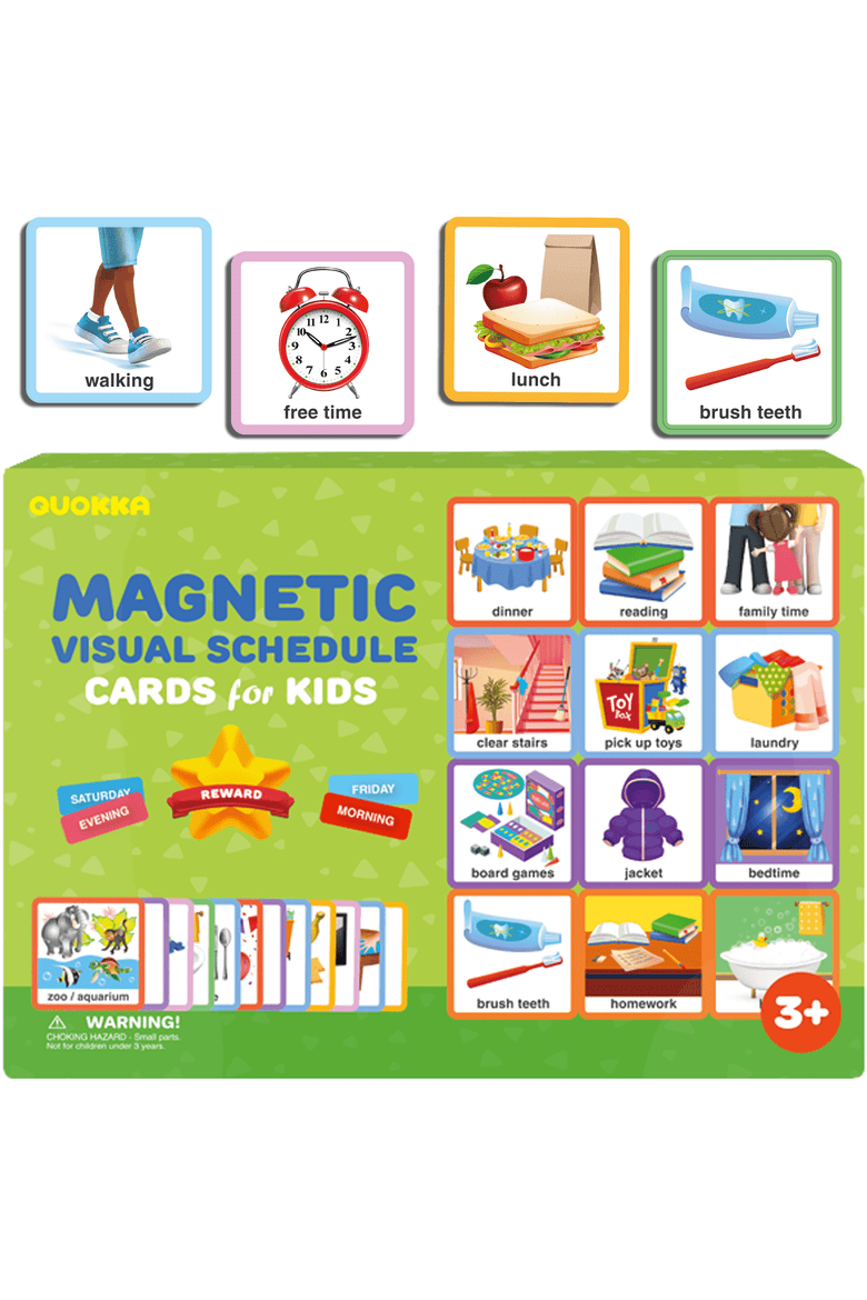 Magnetic Chore Chart for Kids - Visual Responsibility and Behavior Board for Children, Toddlers, and Teens, Main, color, Adhd