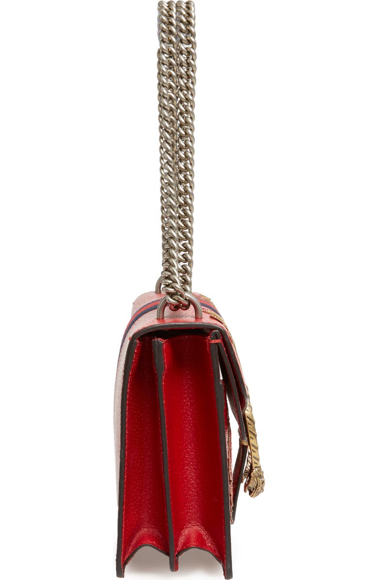 Gucci Dionysus Embroidered Leather Shoulder Bag, Alternate, color,