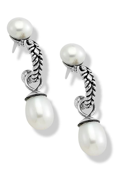 Freshwater Pearl Drop Earrings