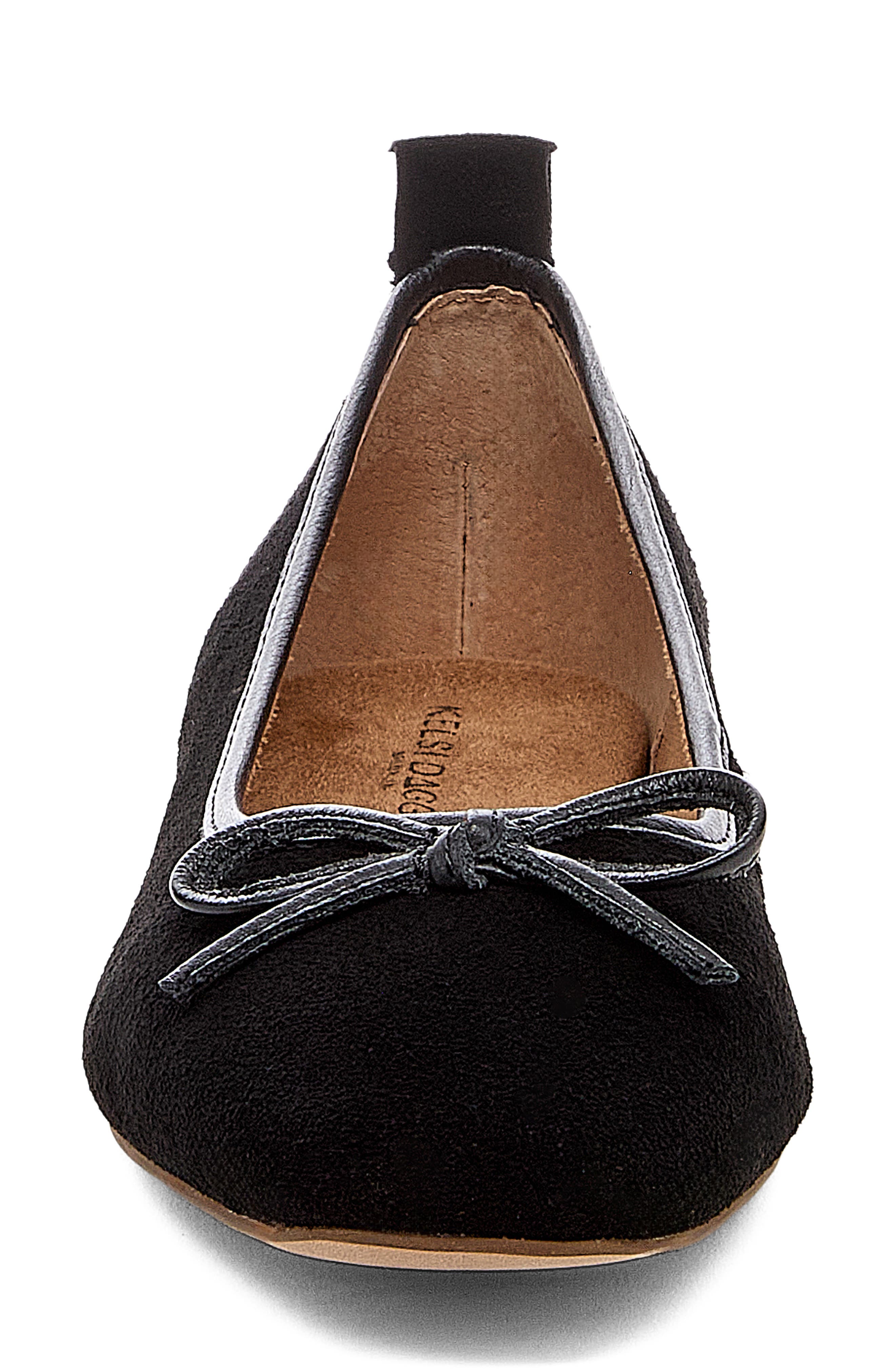 Frankie Ballet Flat, Alternate, color, BLACK