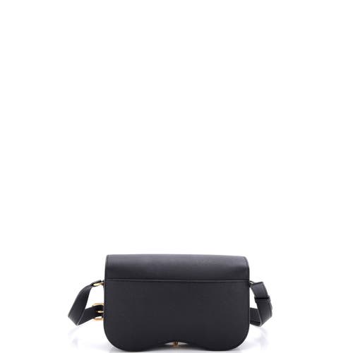 Pre-owned Hermes  Hermes Della Cavalleria Elan Shoulder Bag Epsom In Black