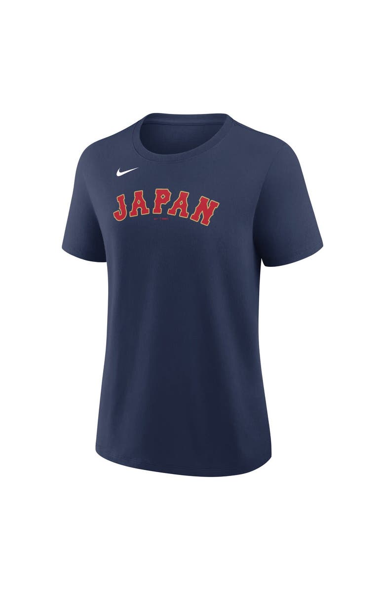Nike Women's Nike Shohei Ohtani Navy Japan Baseball 2026 World Baseball Classic Name & Number T-Shirt, Alternate, color, Navy