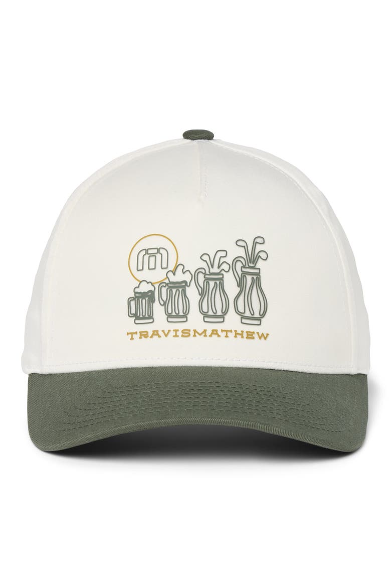 Beerly Beloved Snapback Baseball Cap, Alternate, color, OFF-WHITE