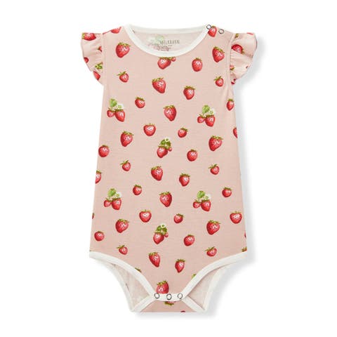 Organic Cotton Ruffle One Piece (Baby)