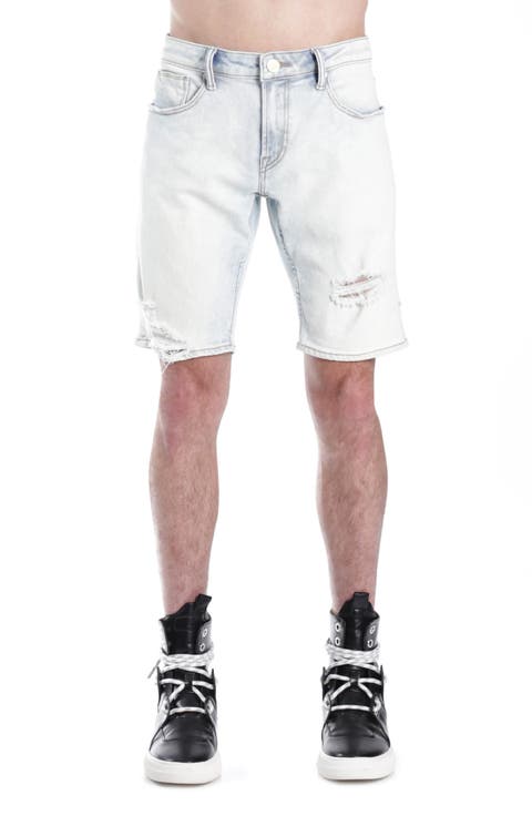 Mero Slim Stretch Shorts (Zephyr)