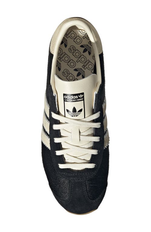 Adidas Originals Womens Sl 72 Suede And Mesh Low-top Trainer Black Wonder White Offwh In Black