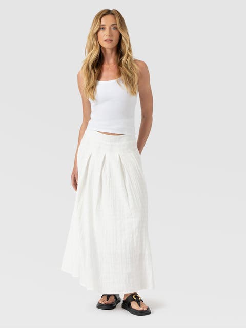 Eliza Pleated Skirt