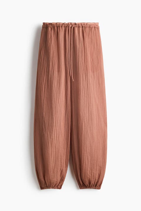 Balloon Drawstring Trousers