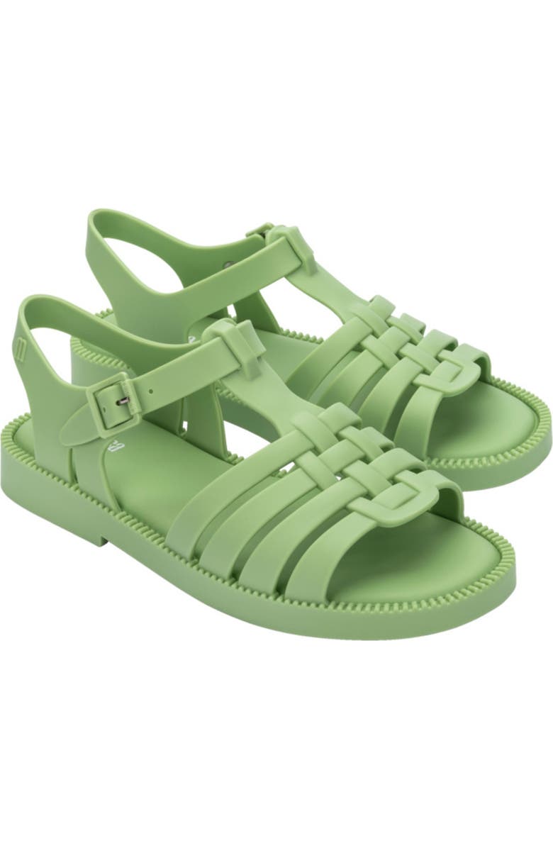 Melissa Possession Fresh Sandal, Main, color, Green/ Black