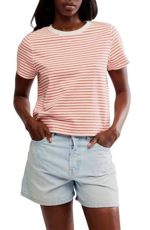 Everyday Stripe Cotton T-Shirt