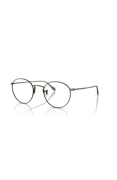 Oliver Peoples 50mm Phantos Optical Glasses In Black