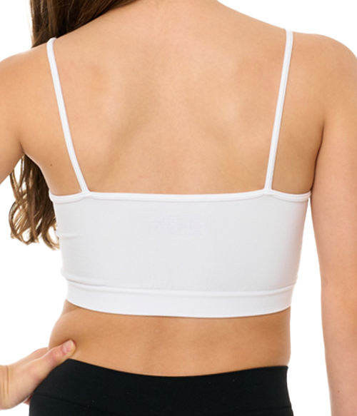 Malibu Sugar Solid Bra Cami In Multi