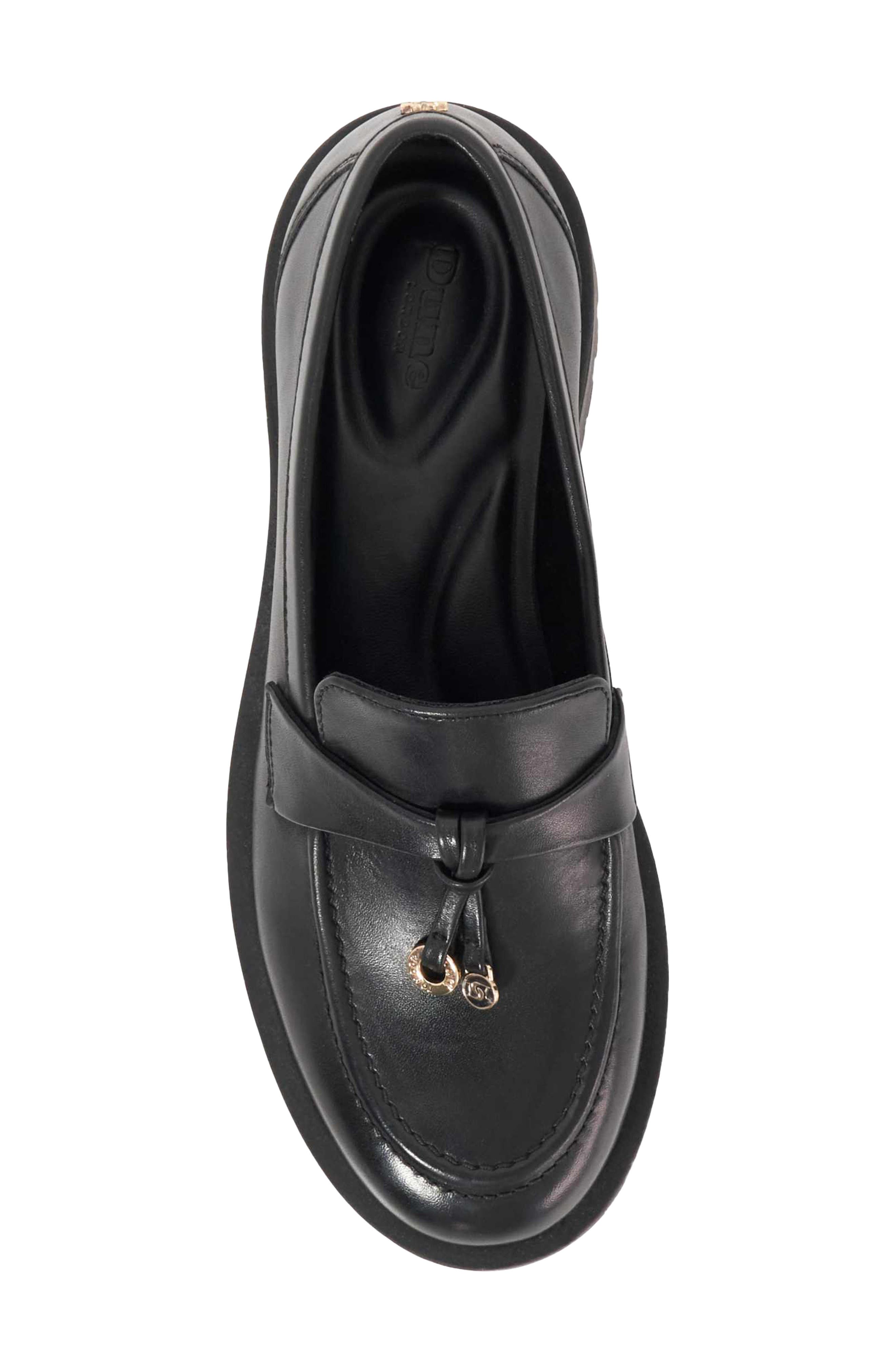 Garretts Leather Loafer, Alternate, color, BLACK