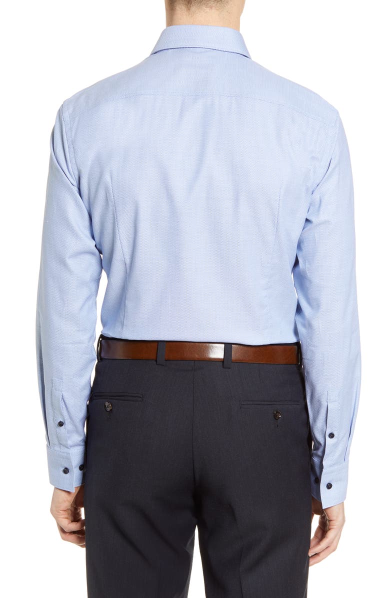 BOSS Slim Fit Geometric Dress Shirt, Alternate, color,