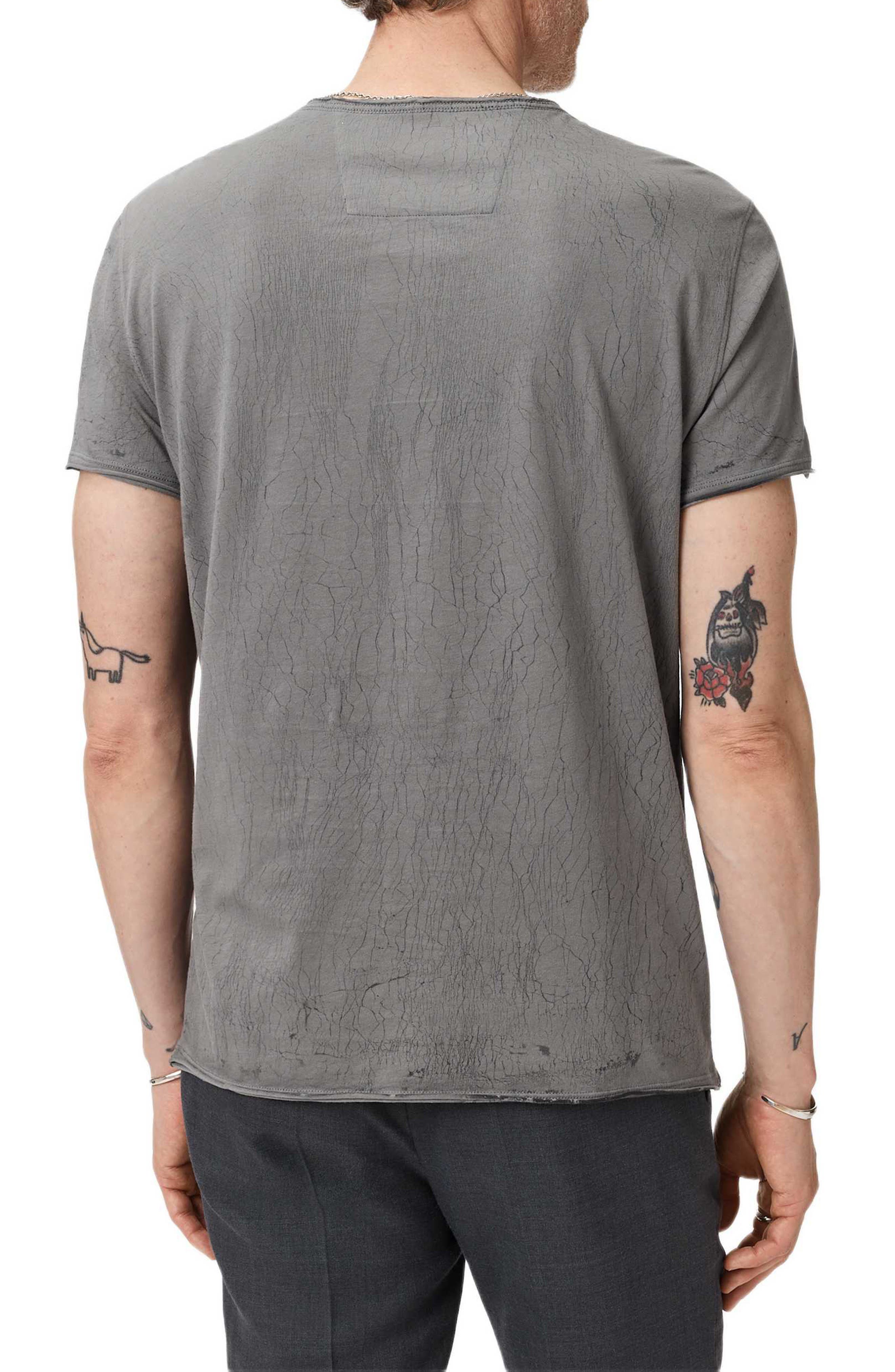 Raw Edge Graphic T-Shirt - image 2
