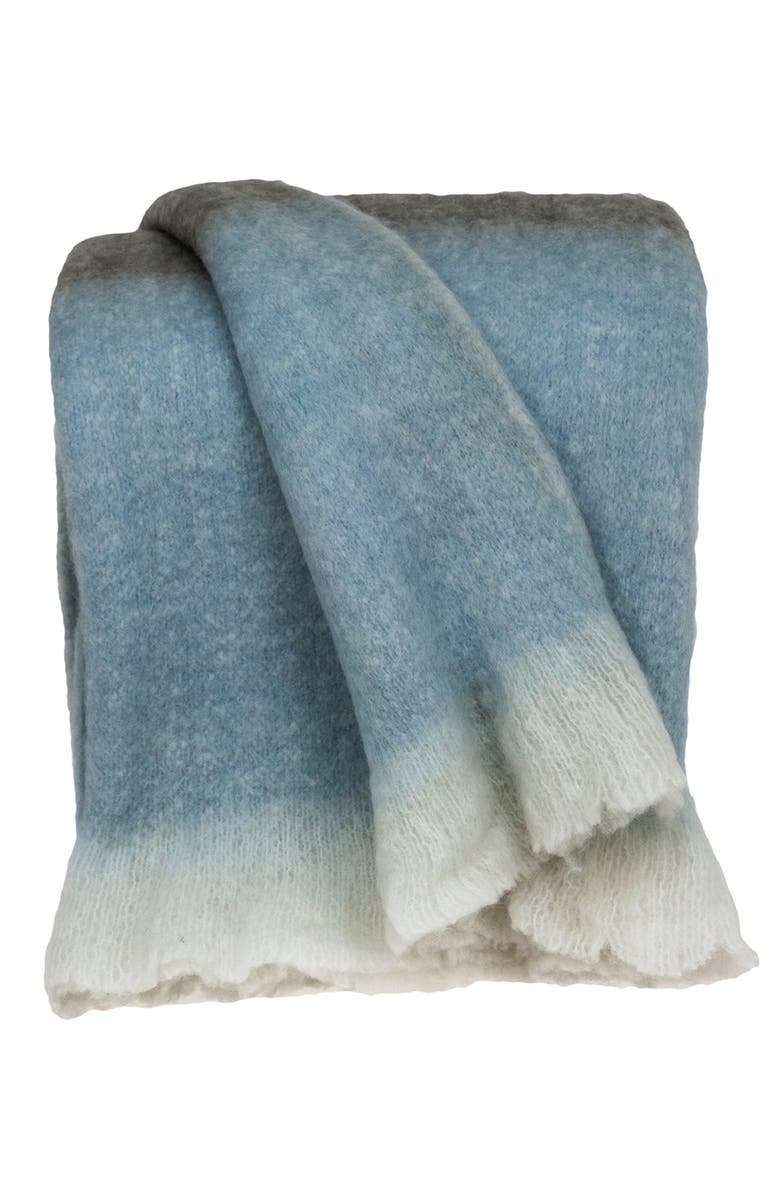 PARKLAND COLLECTION Larco Transitional Multi 52" x 67" Woven Handloom Throw Blanket, Alternate, color, 