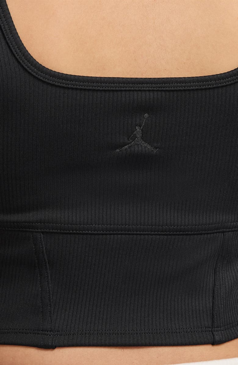 Nike Crop Tank, Alternate, color, Black