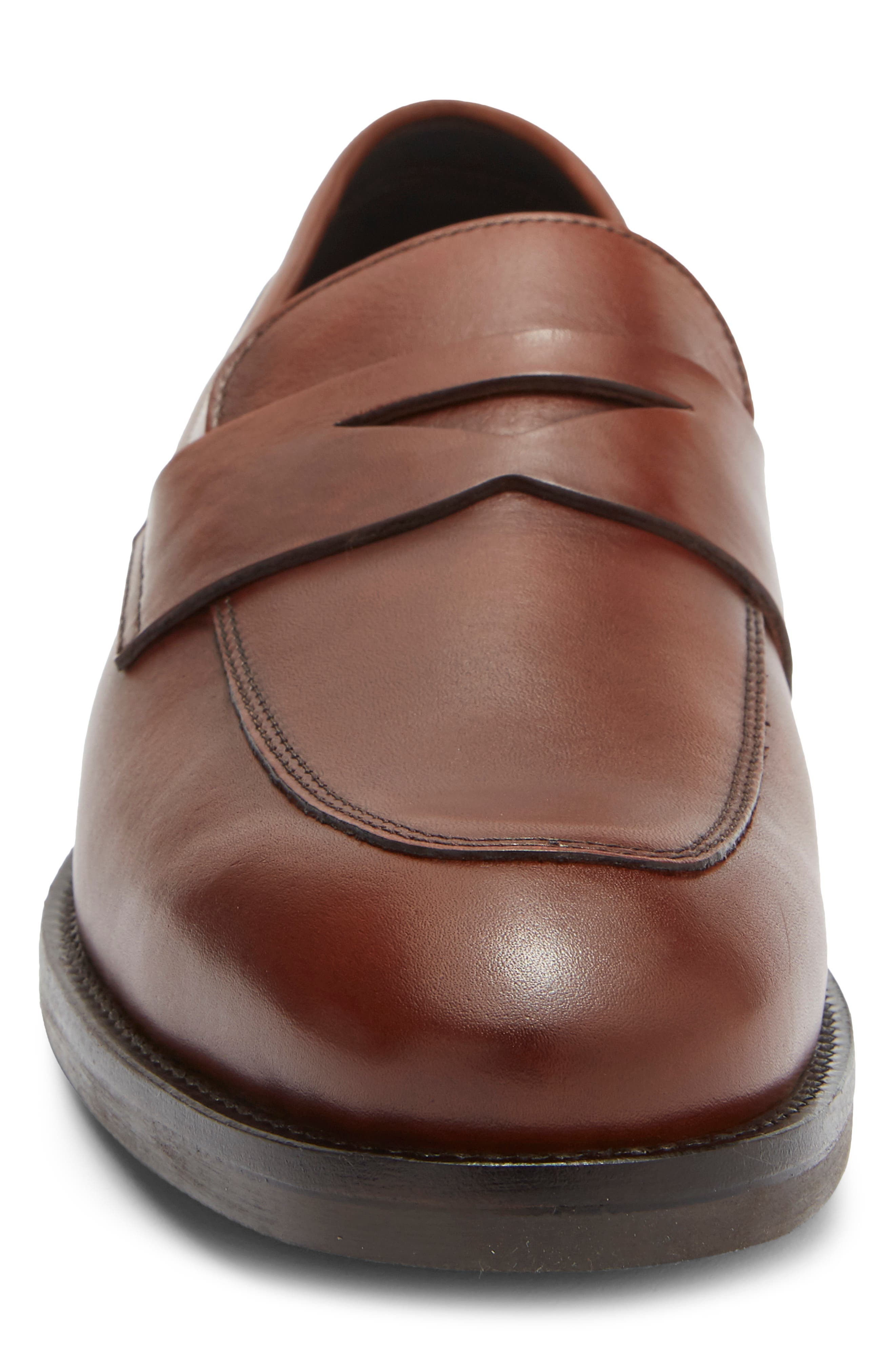 Matthew Penny Loafer, Alternate, color, BROWN ALMOND
