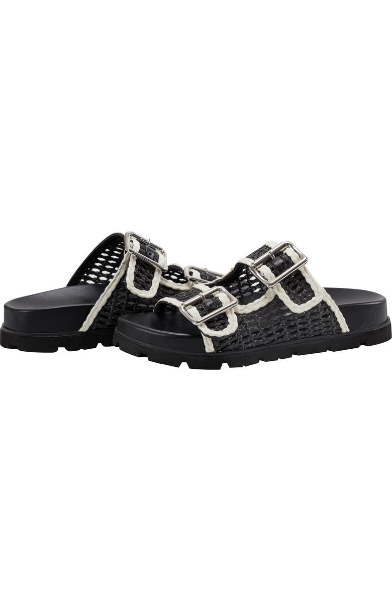 Marc Fisher LTD Mylan Two-Strap Sandal, Alternate, color, Black