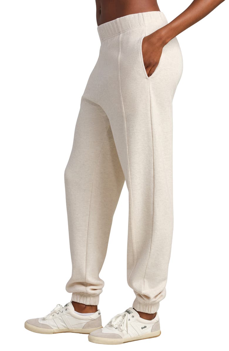 Rhone Signature Rib Joggers, Alternate, color, Oatmeal Heather