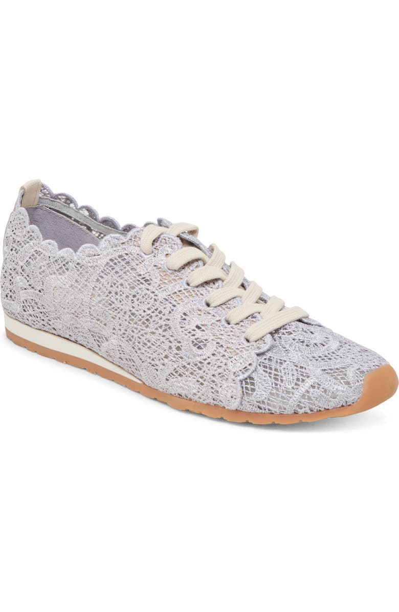 Dolce Vita Dayana Lace Sneaker, Main, color, Dusty Blue Lace