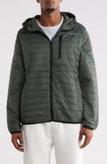 Hurley Balsami Quilted Nylon Hooded Jacket