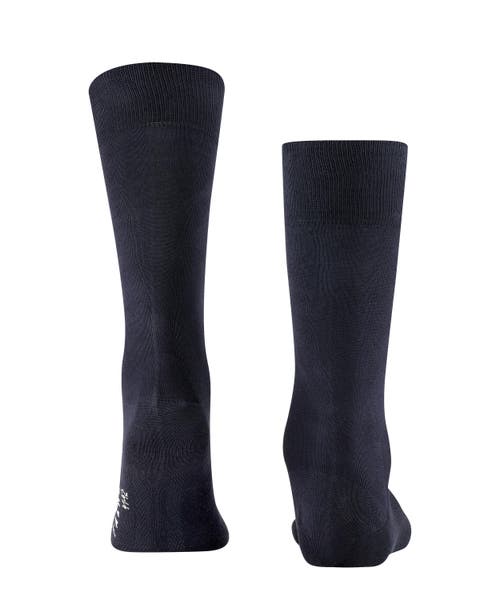 Falke Cool 24/7 Cooling Dress Socks In Blue